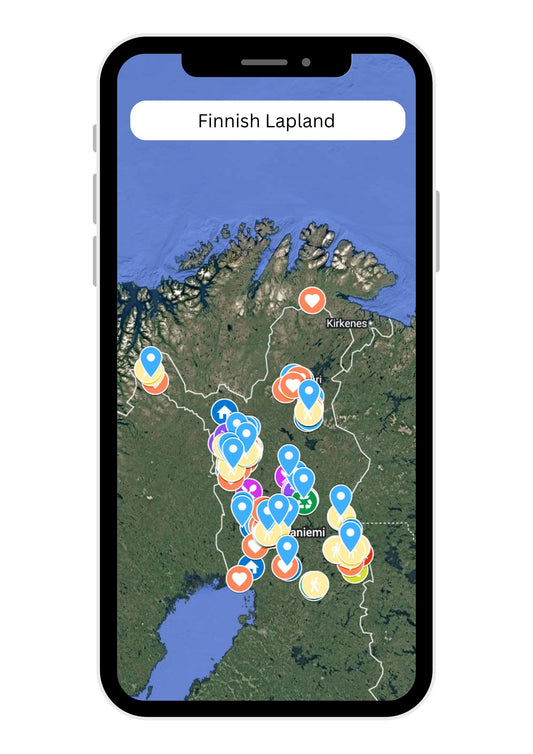 Google Maps Guide to Finnish Lapland