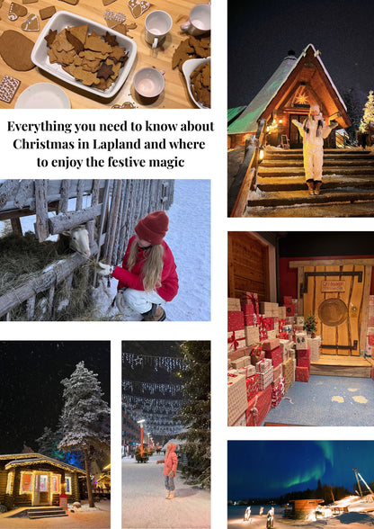 Digital Travel Guide to Finnish Lapland (winter edition) + Google Maps Pinpoints
