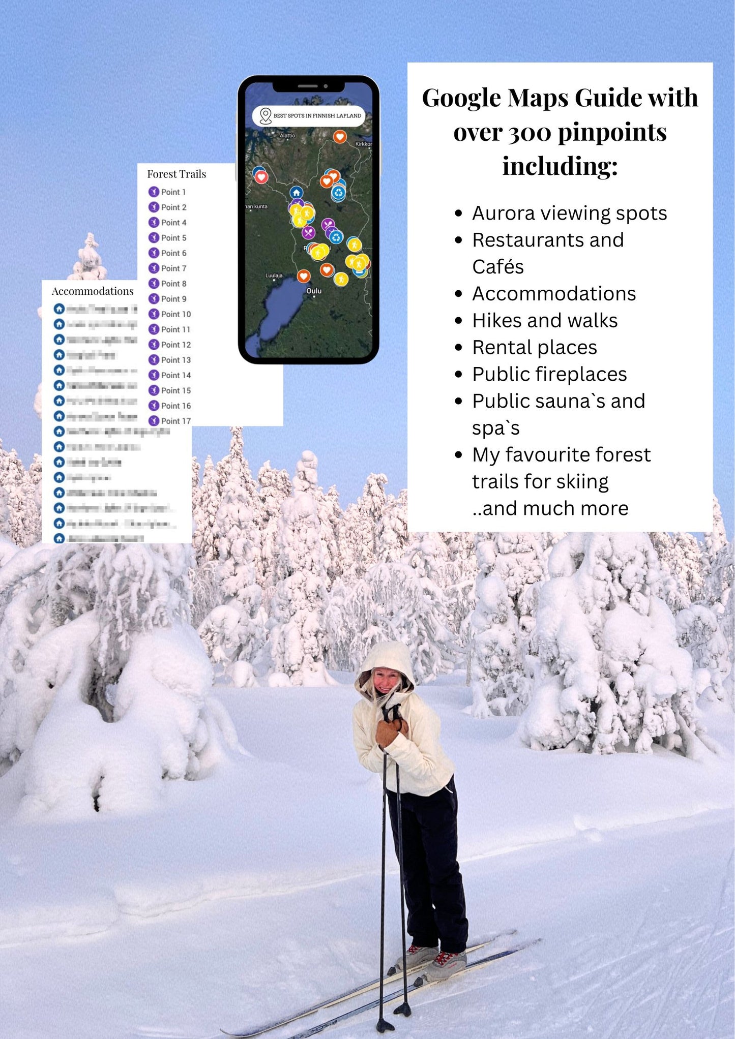 Google Maps Guide to Finnish Lapland