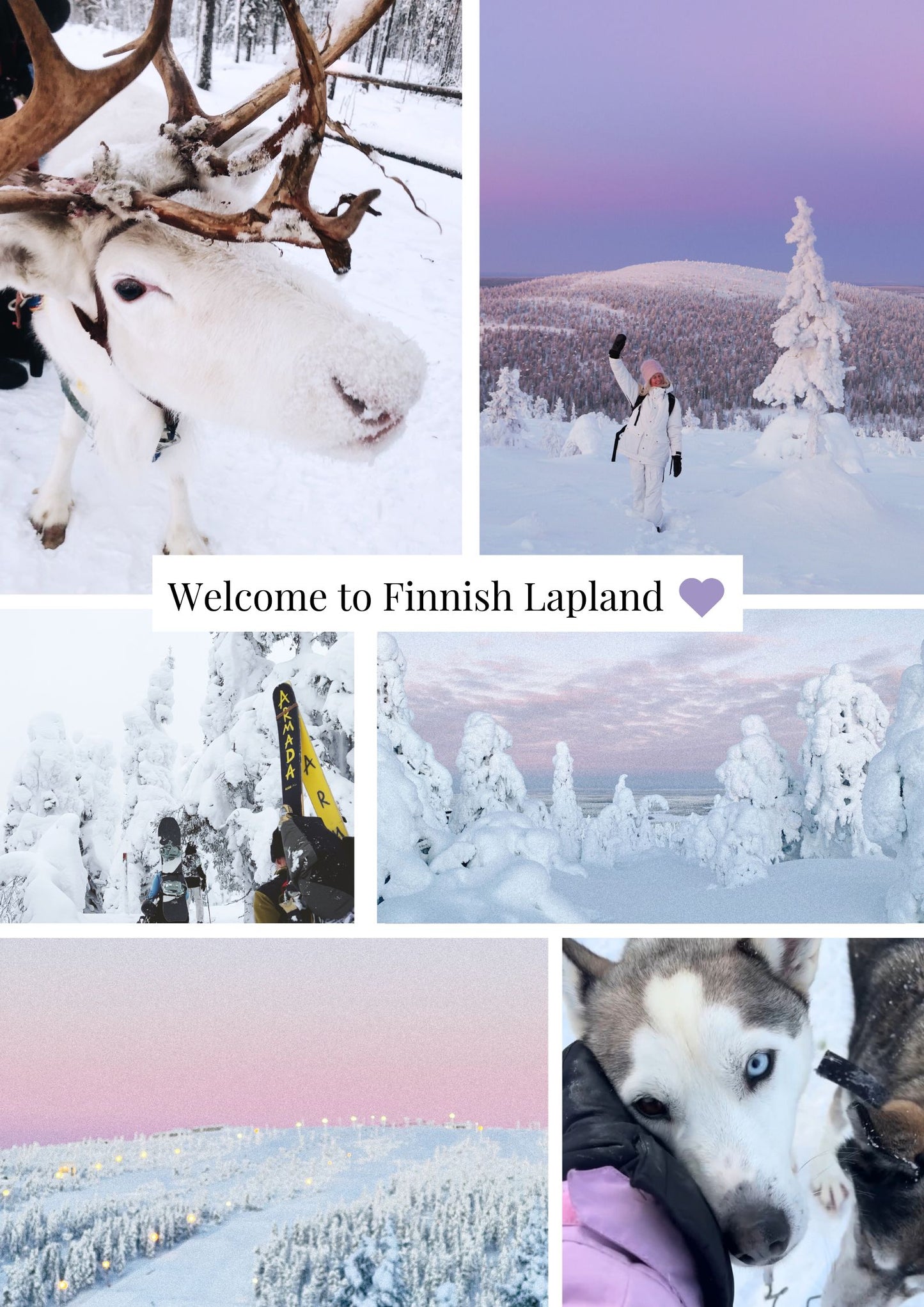 Digital Travel Guide to Finnish Lapland (winter edition) + Google Maps Pinpoints